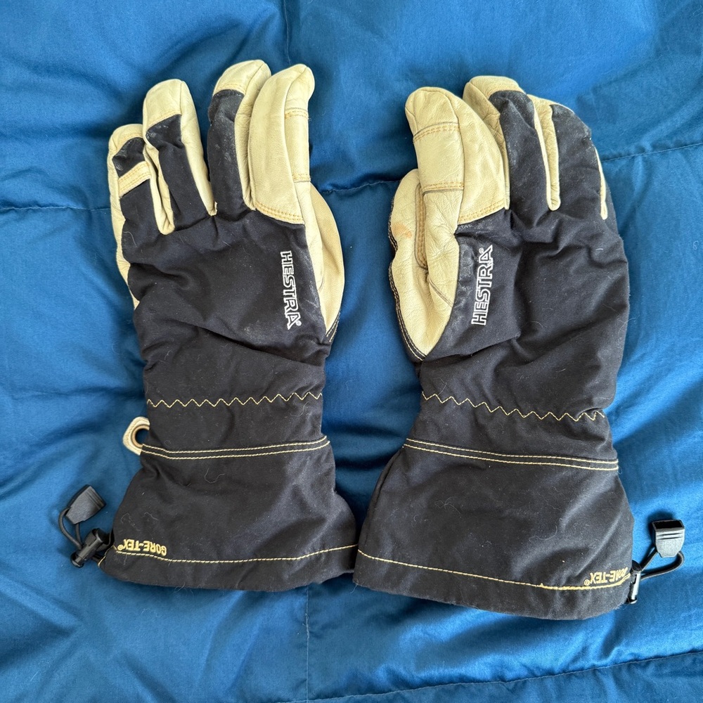 Hestra Army Leather Goretex Gloves - size 11